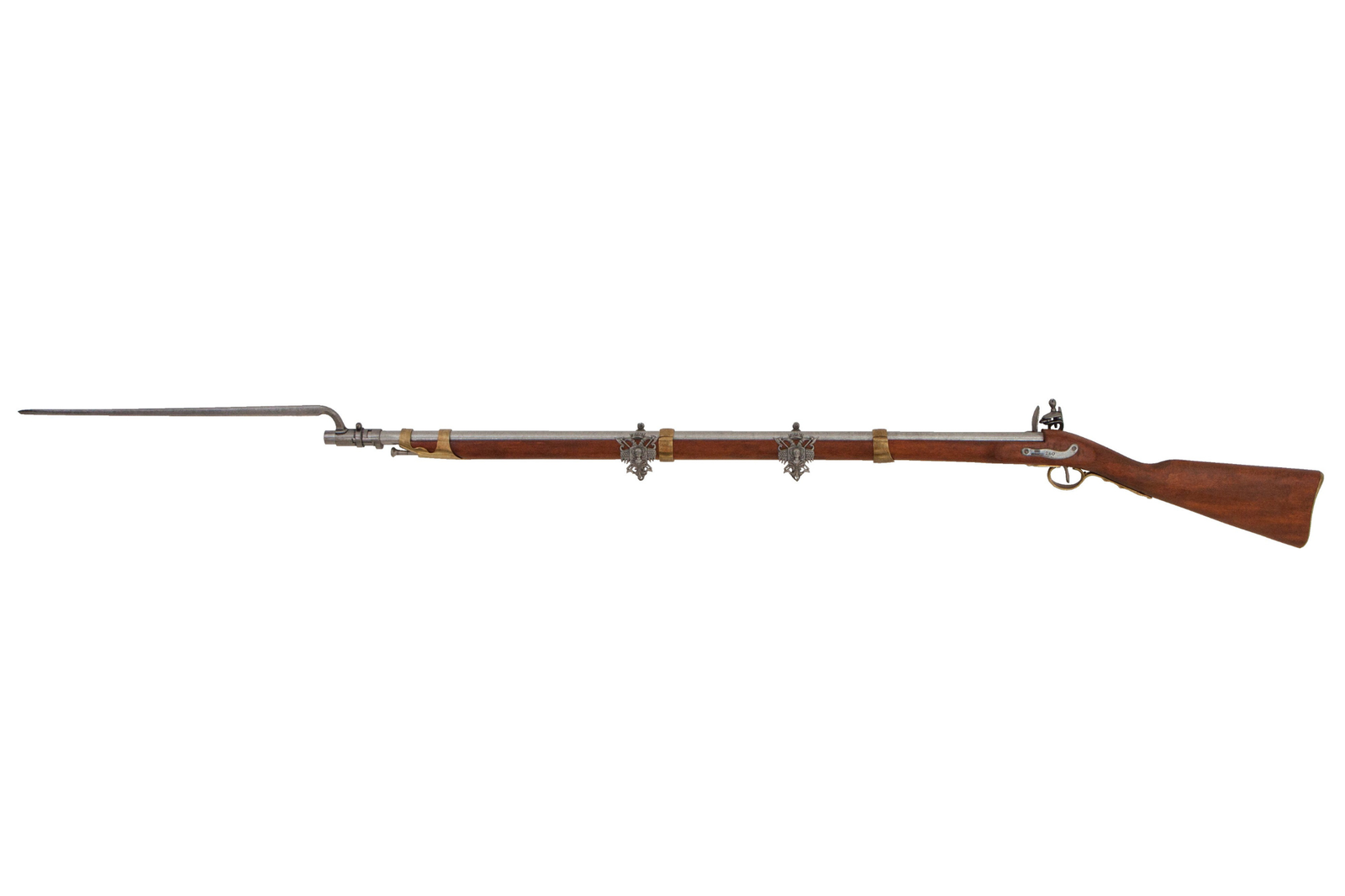 Fusil à silex et à baïonnette, France 1806 — vue 2