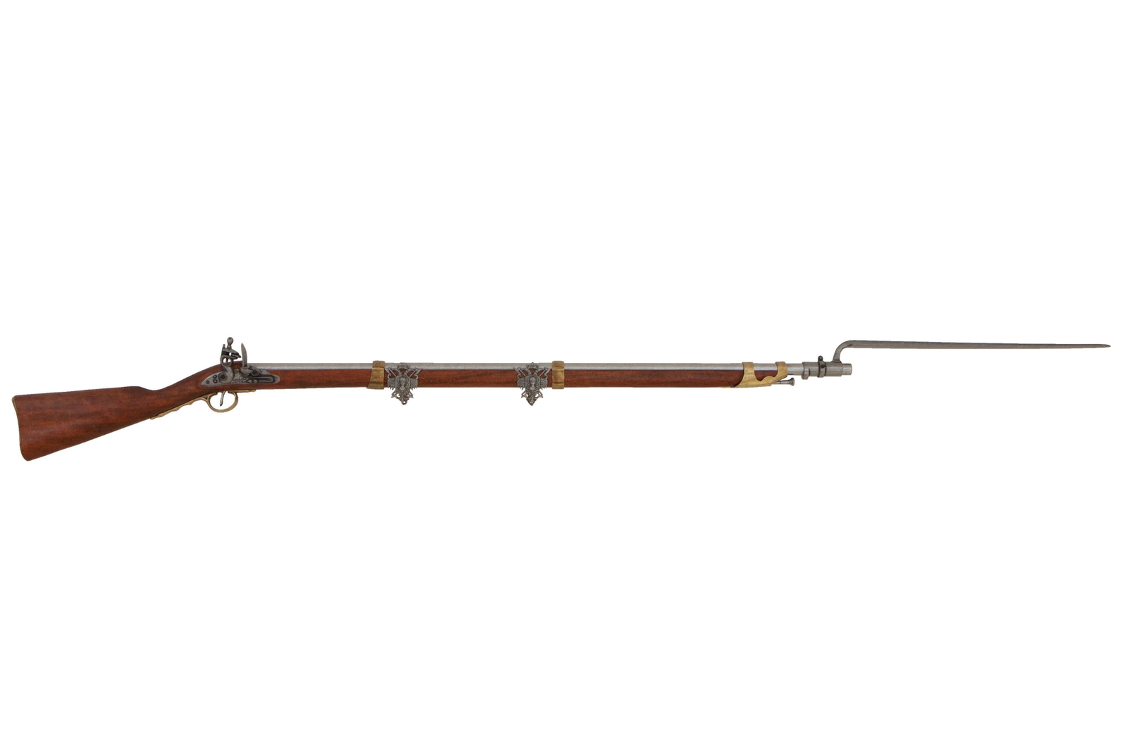 Fusil à silex et baïonnette